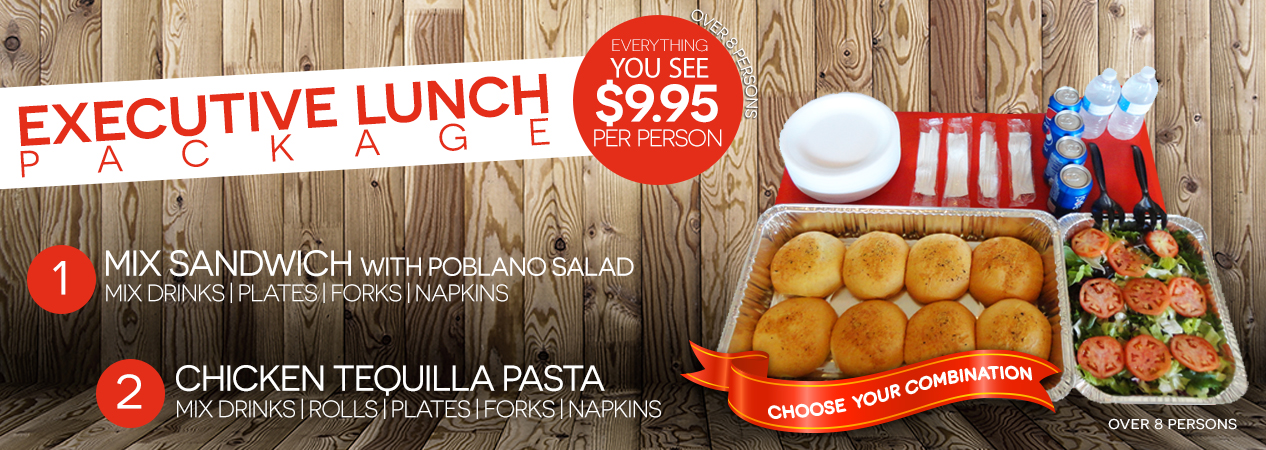 Executive Lunch Package